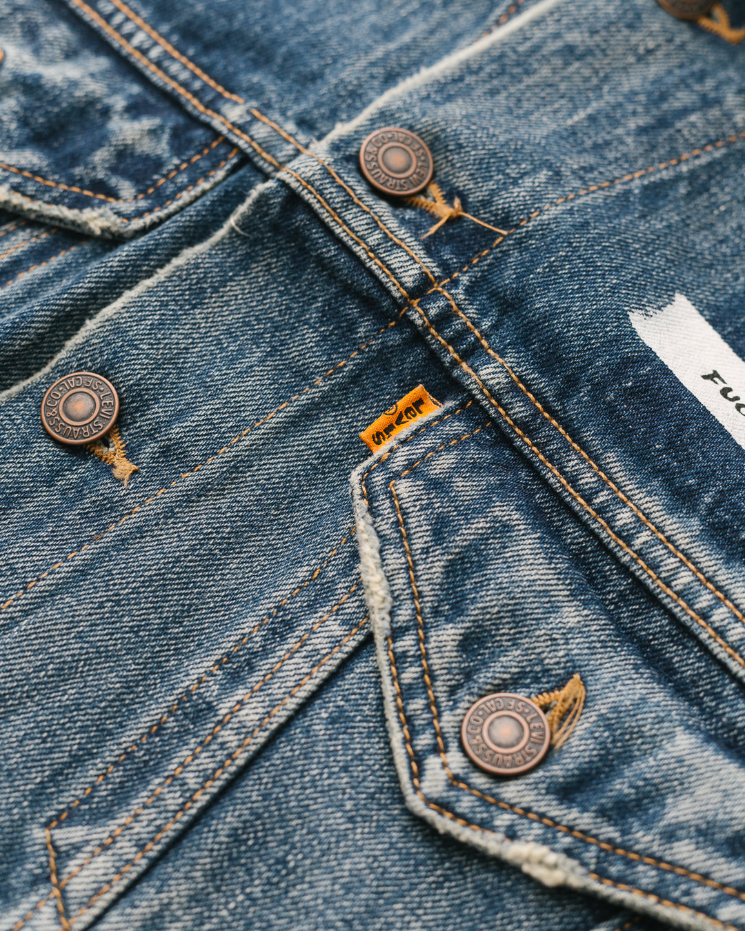 Levi’s Orange Tab ‘Fuck Society’ Jacket