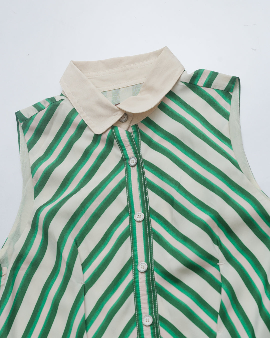 Louis Vuitton Silk Button Down Dress