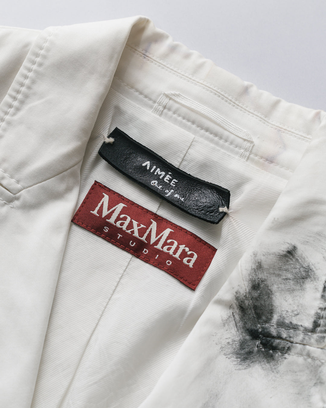MaxMara Handpainted Portrait Blazer