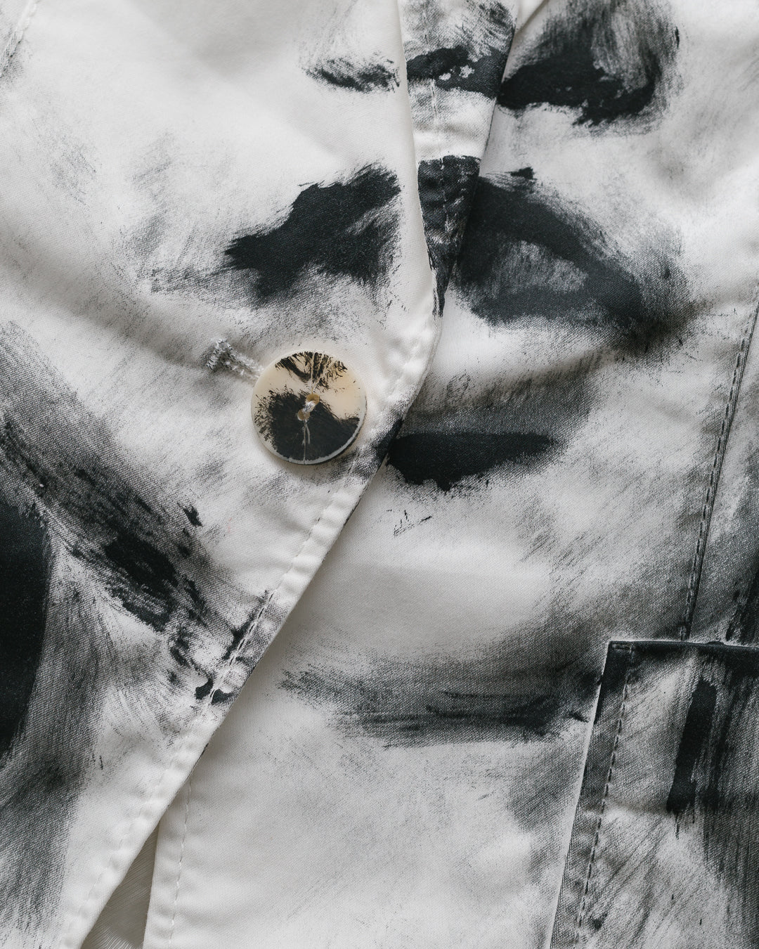 MaxMara Handpainted Portrait Blazer