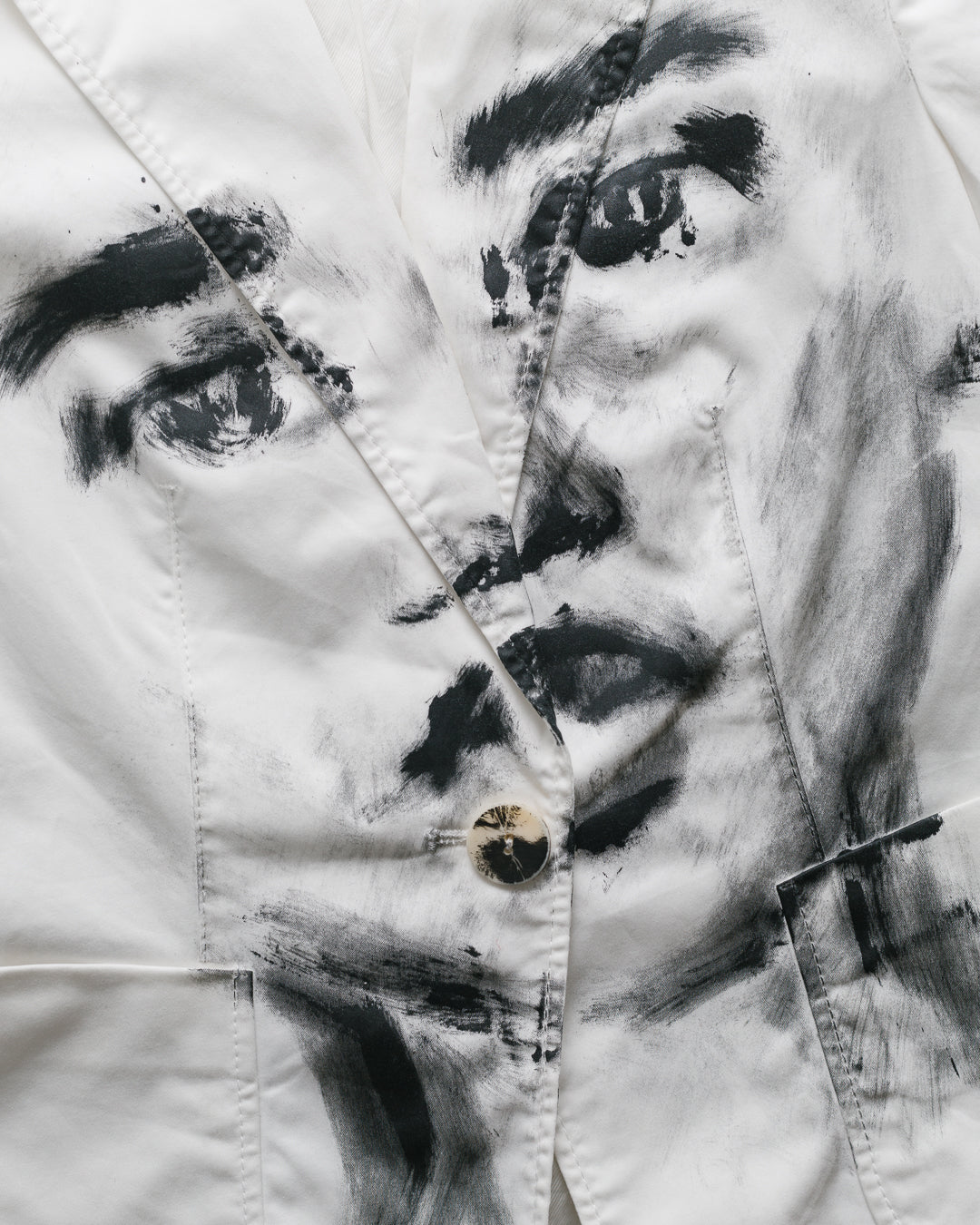 MaxMara Handpainted Portrait Blazer