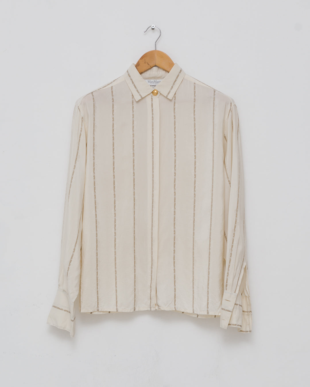 MaxMara Pure Silk Button Down