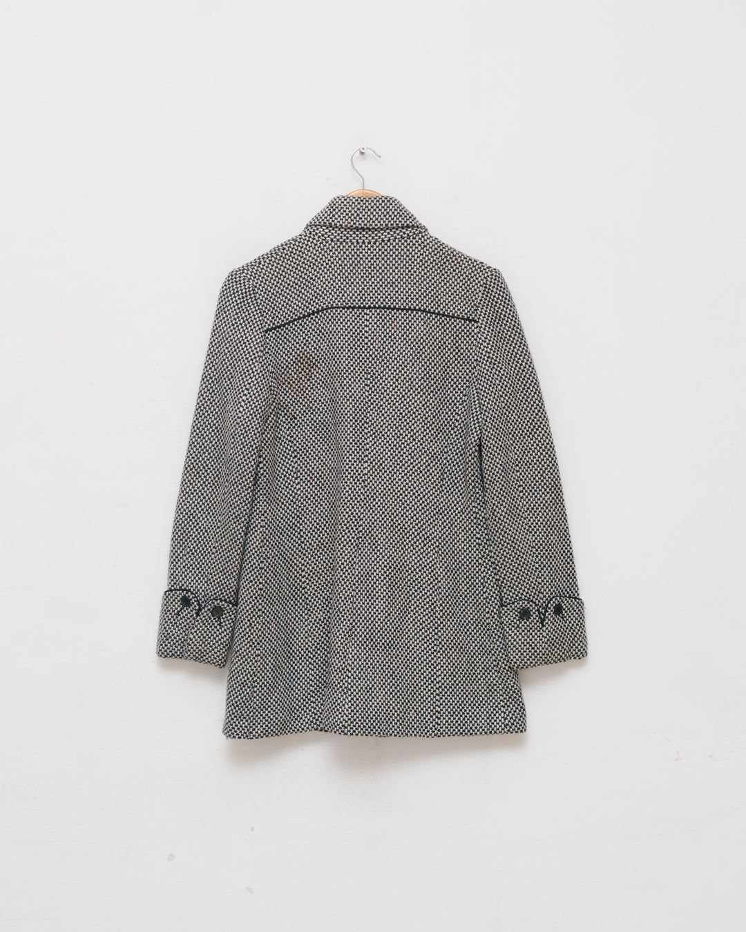 *MaxMara Wool & Cotton Short Coat