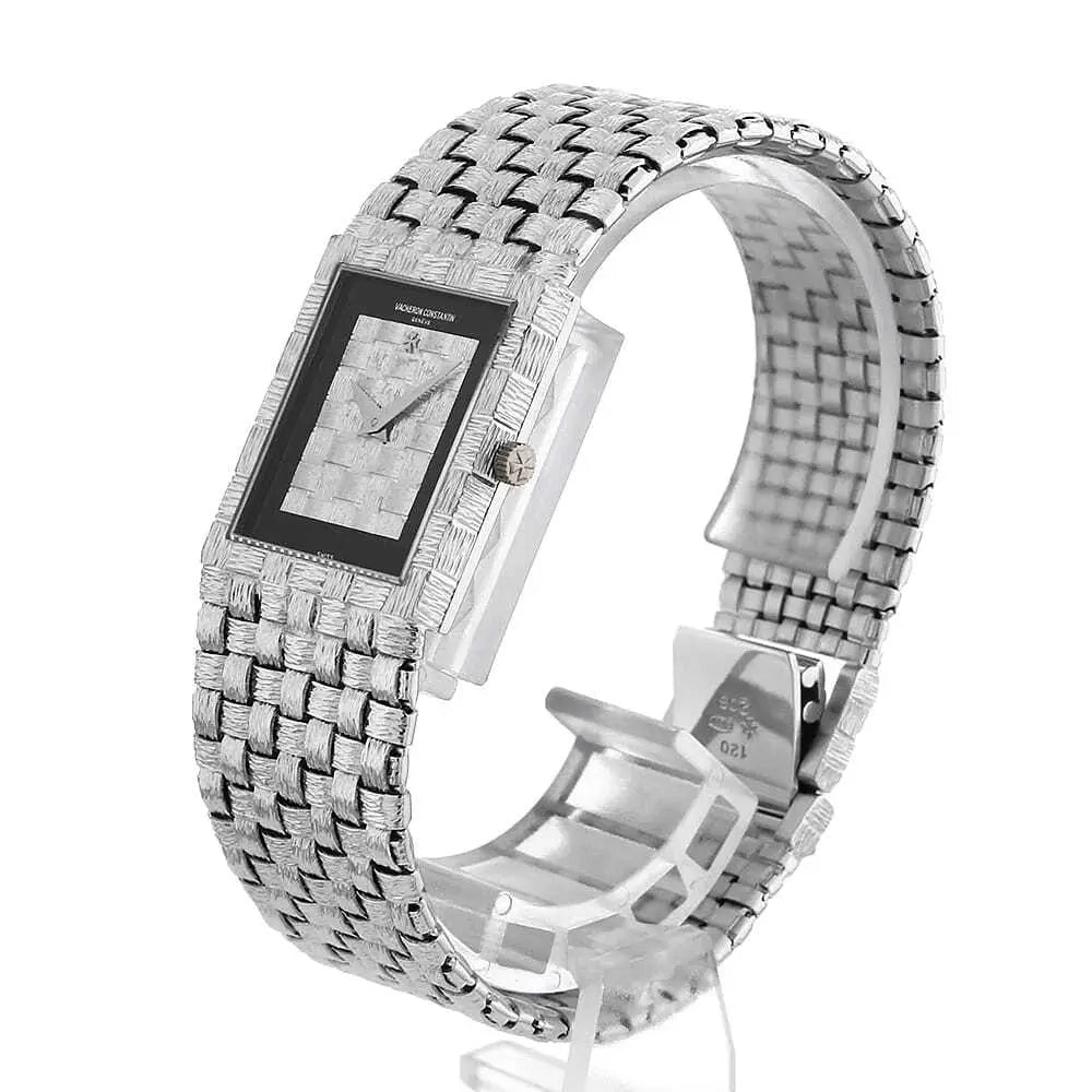 Vacheron constantin mesh doll tuxedo onyx dial in 18k white