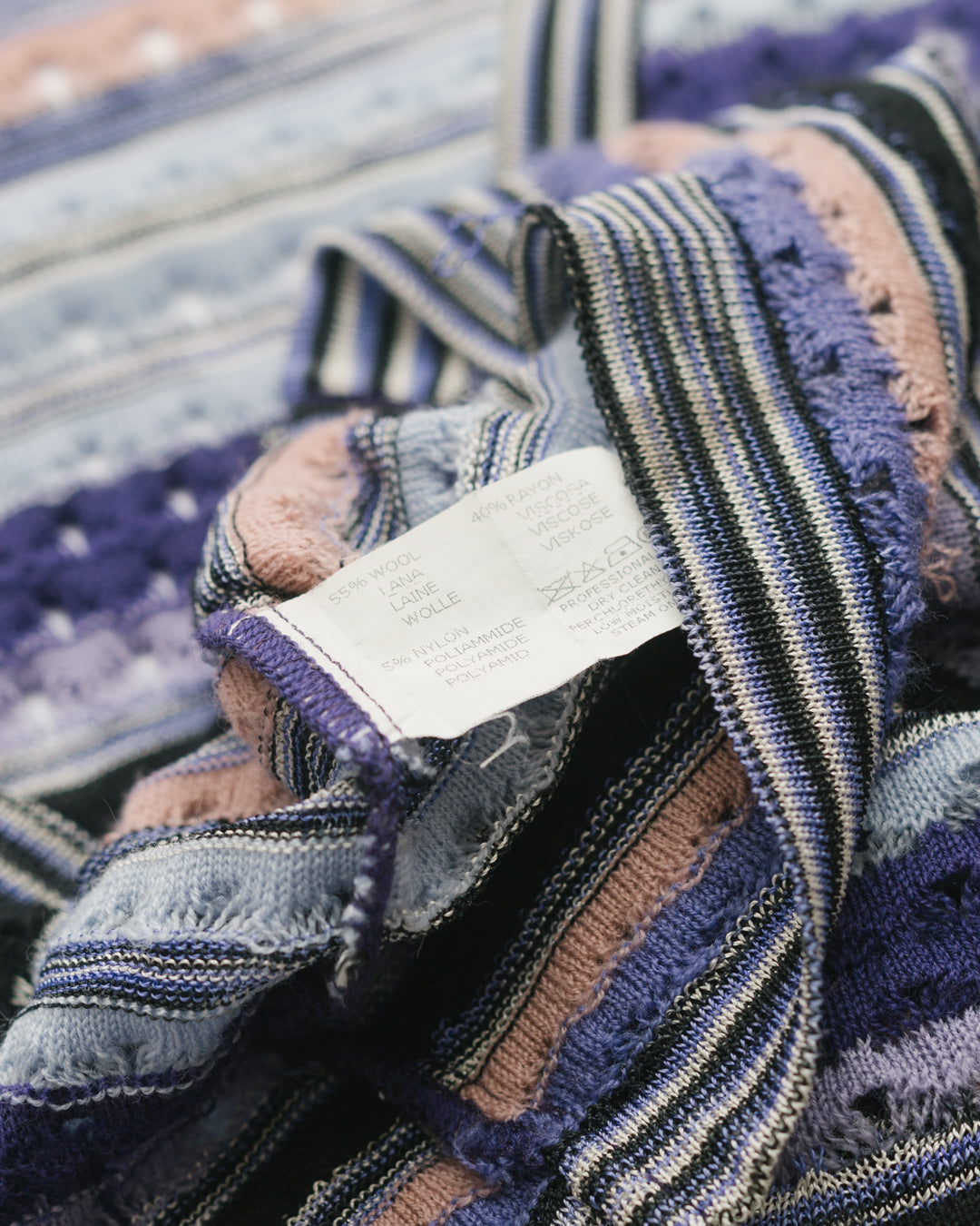 Missoni Crochet Knit Cardigan