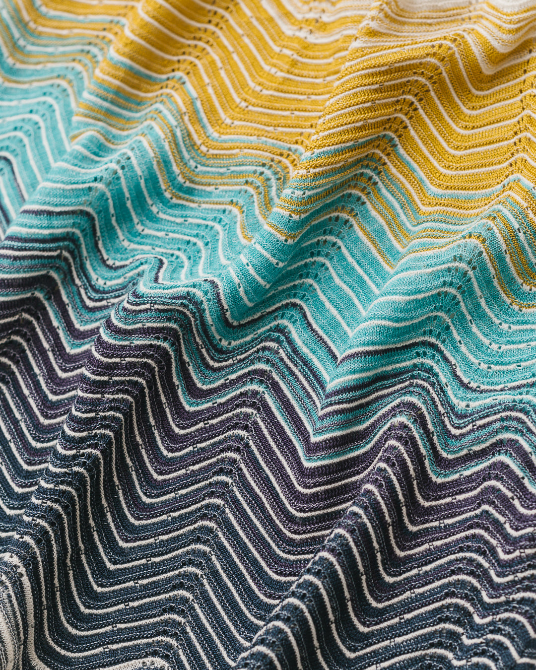 Missoni Gradient Chevron Knit Dress