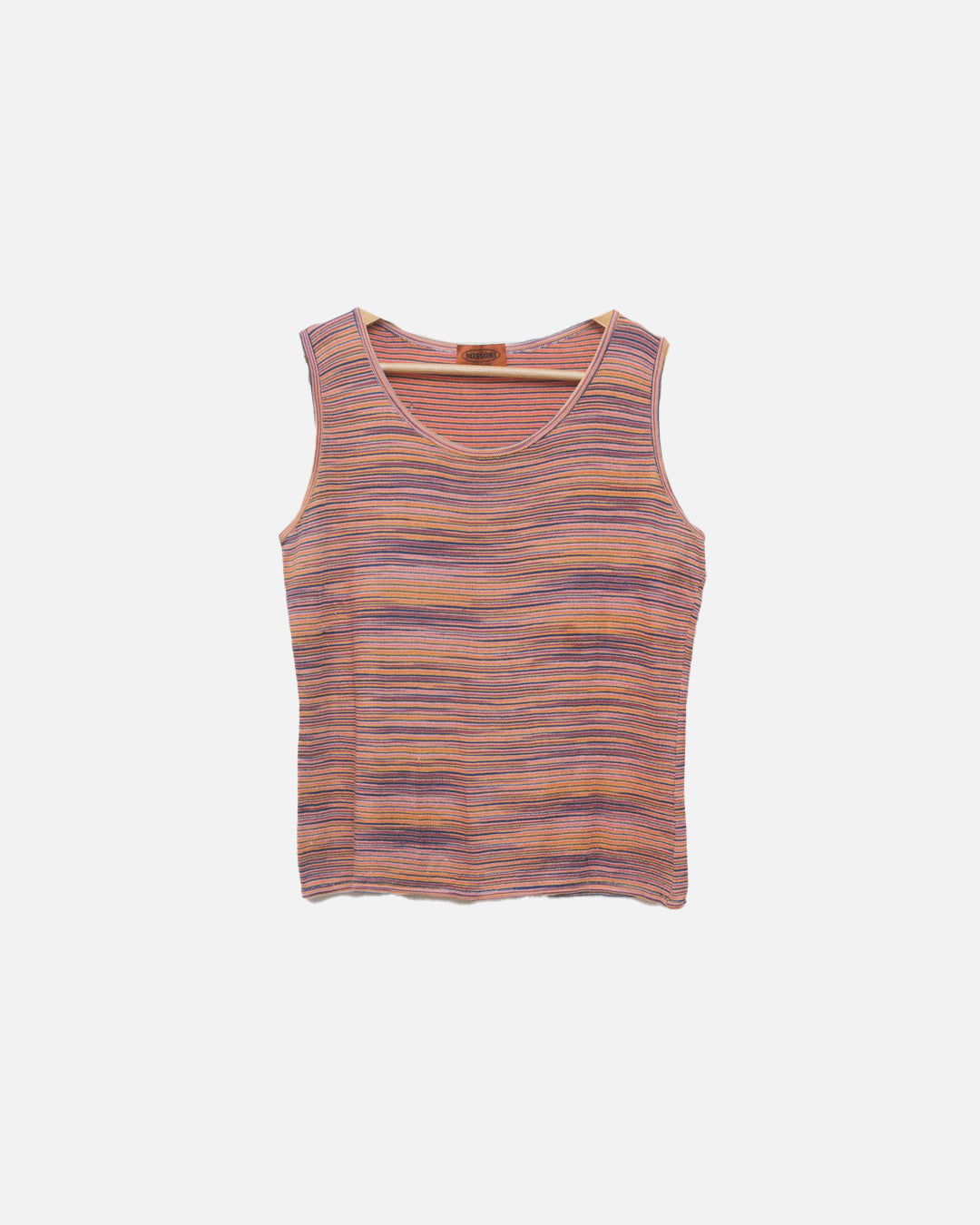 Missoni Striped Knit Tank Top