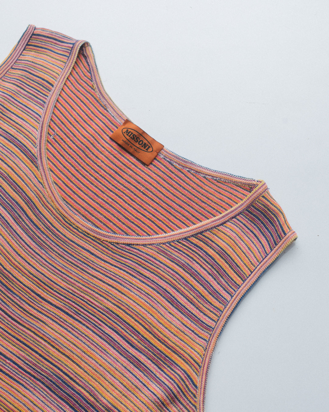 Missoni Striped Knit Tank Top