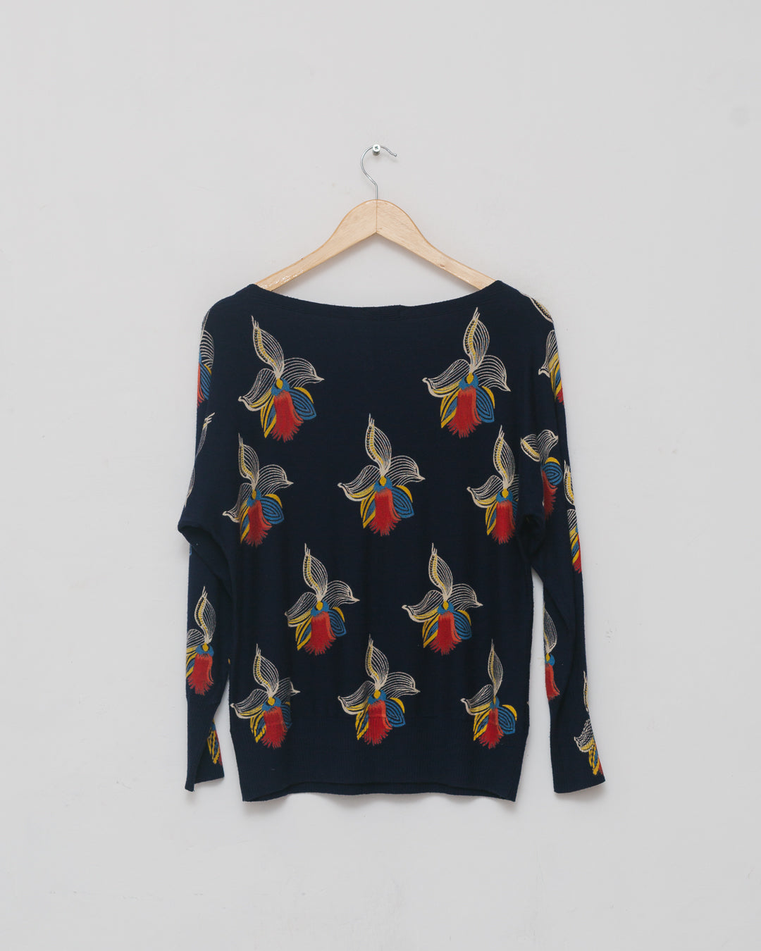 Miu Miu Floral Knit Top