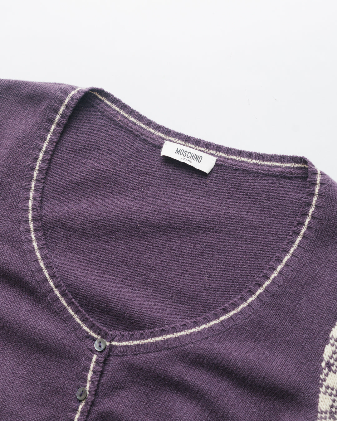 Moschino Angora Blend Knit Cardigan