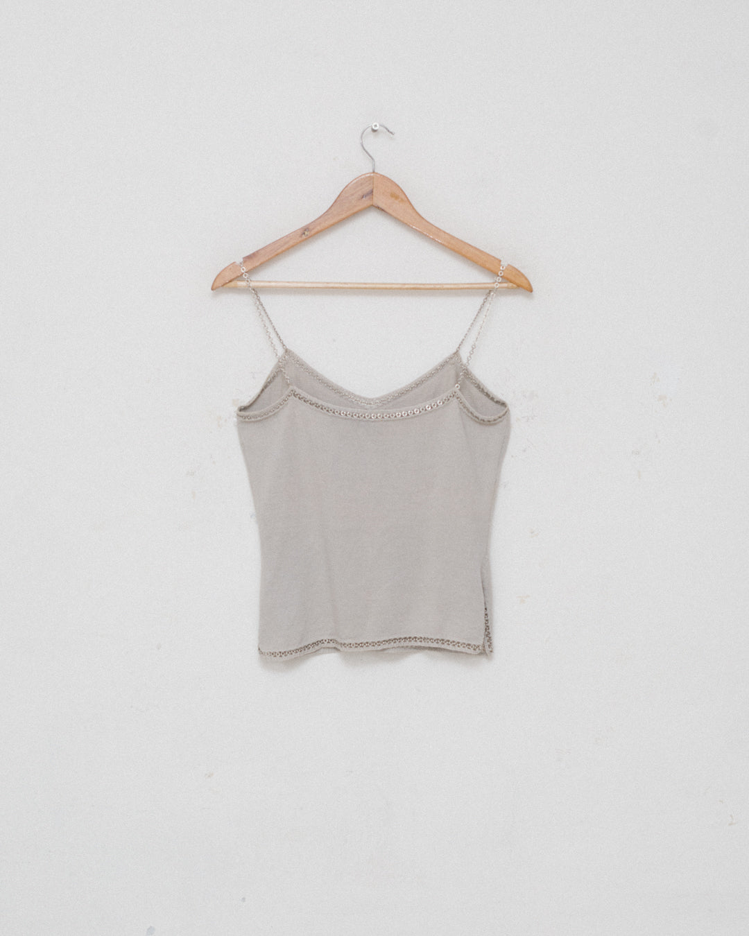 *Moschino Cheap & Chic Chain Strap Knit Top