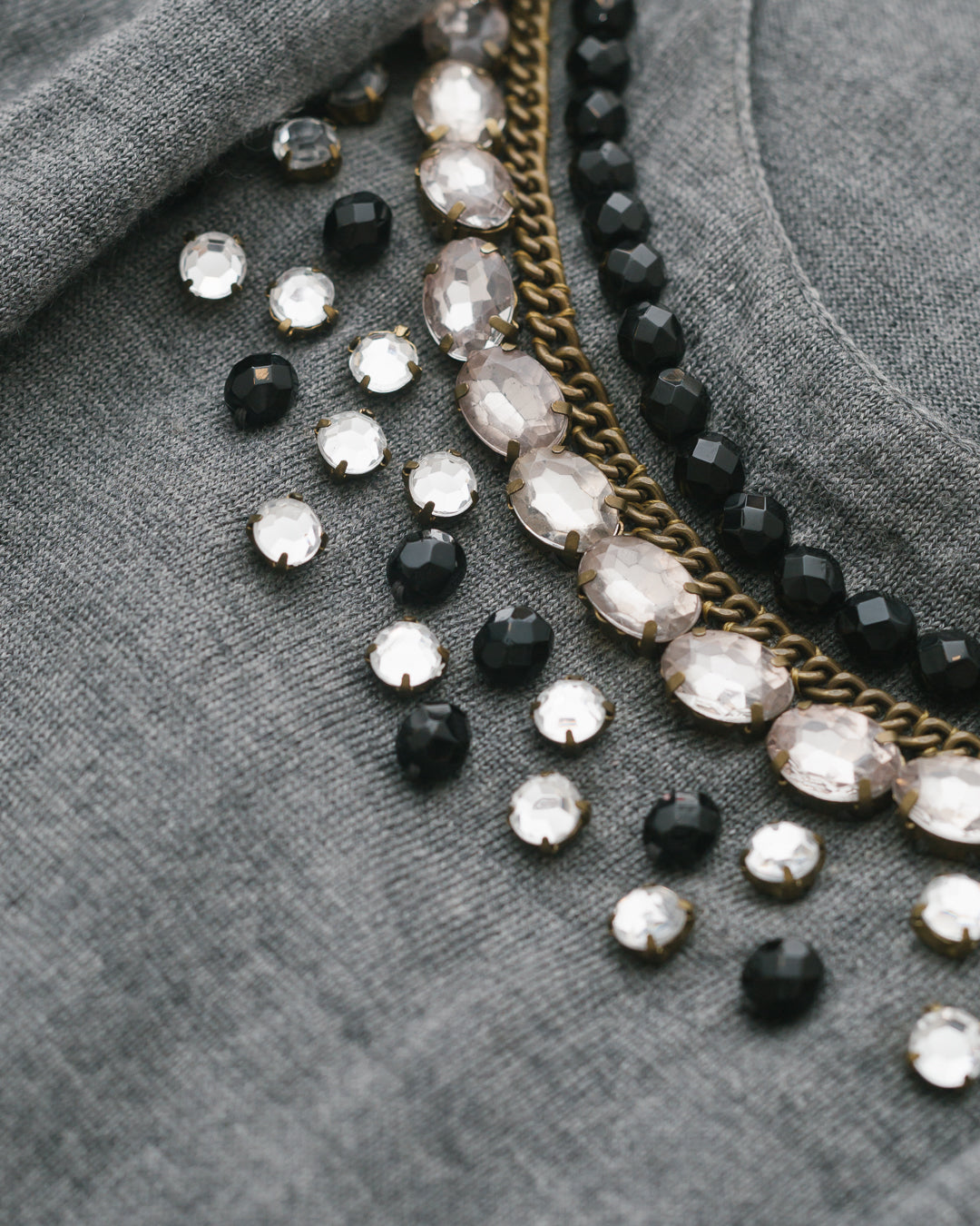 Moschino Embellished Knit Top