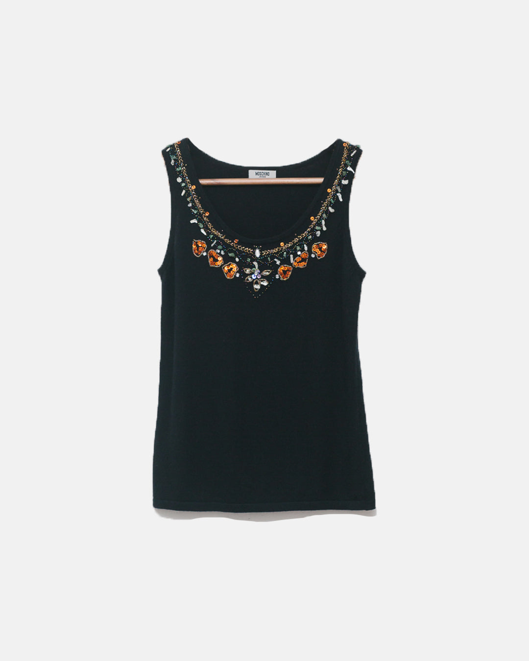 Moschino Embellished Tank Top