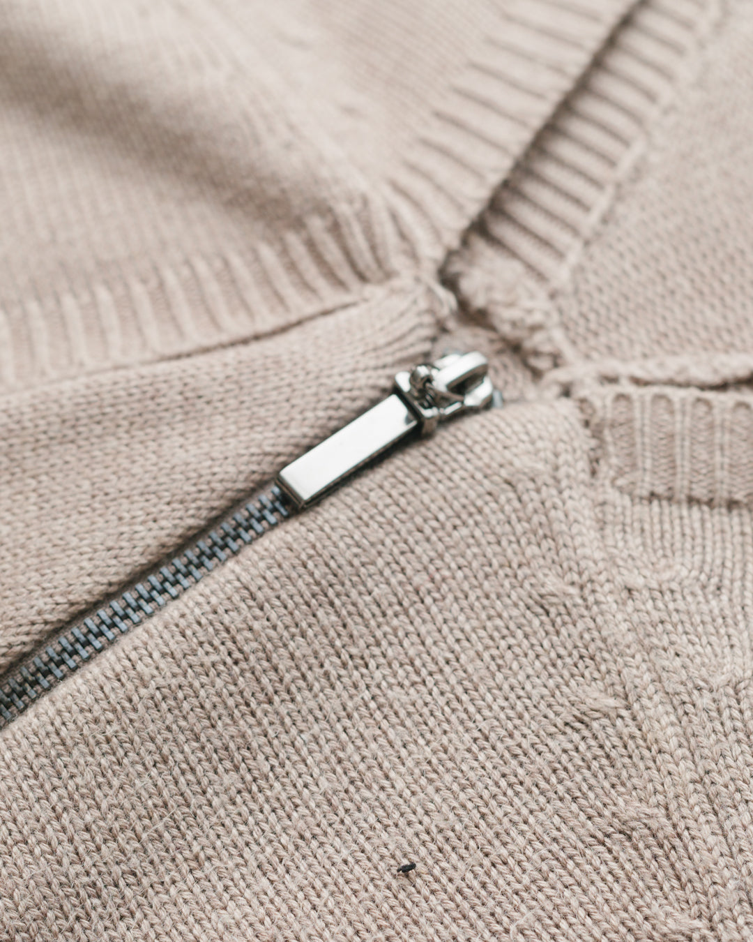 Moschino Silk & Cashmere Zip Up Cardigan