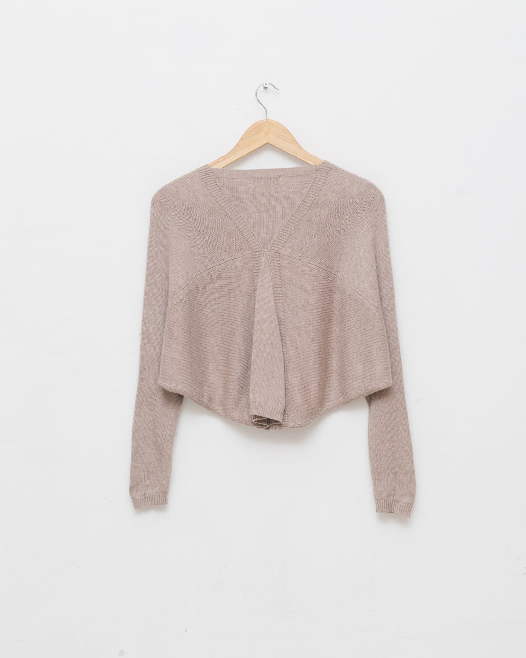 Moschino Silk & Cashmere Zip Up Cardigan