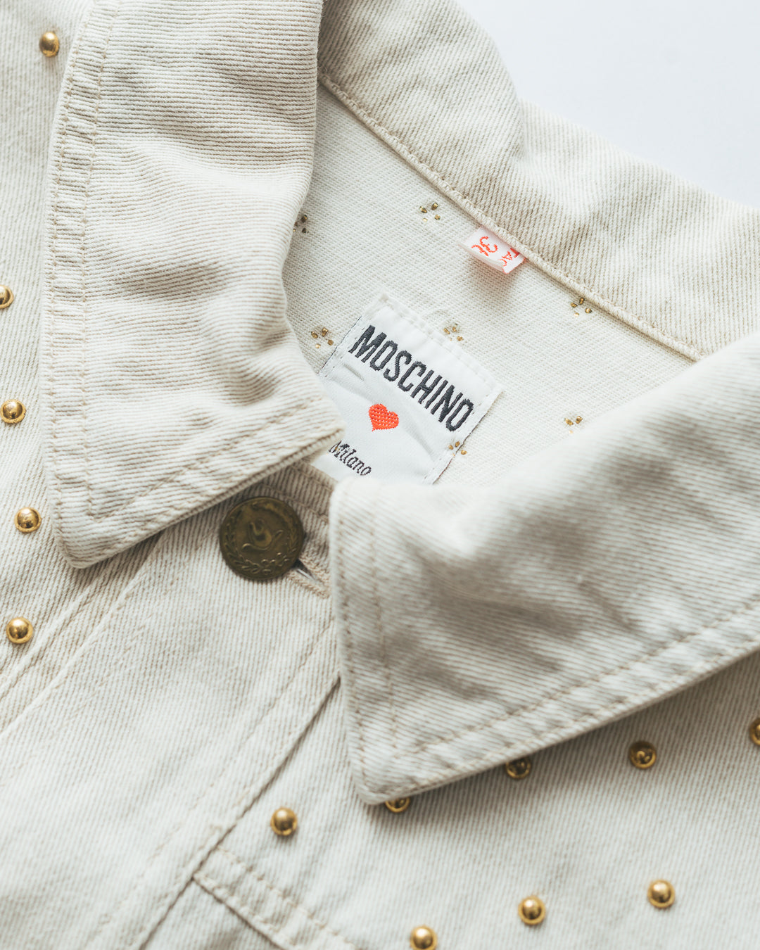 Moschino Studded Denim Jacket