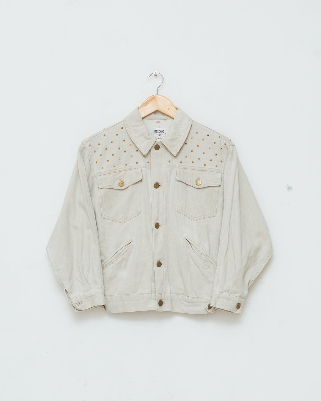Moschino Studded Denim Jacket