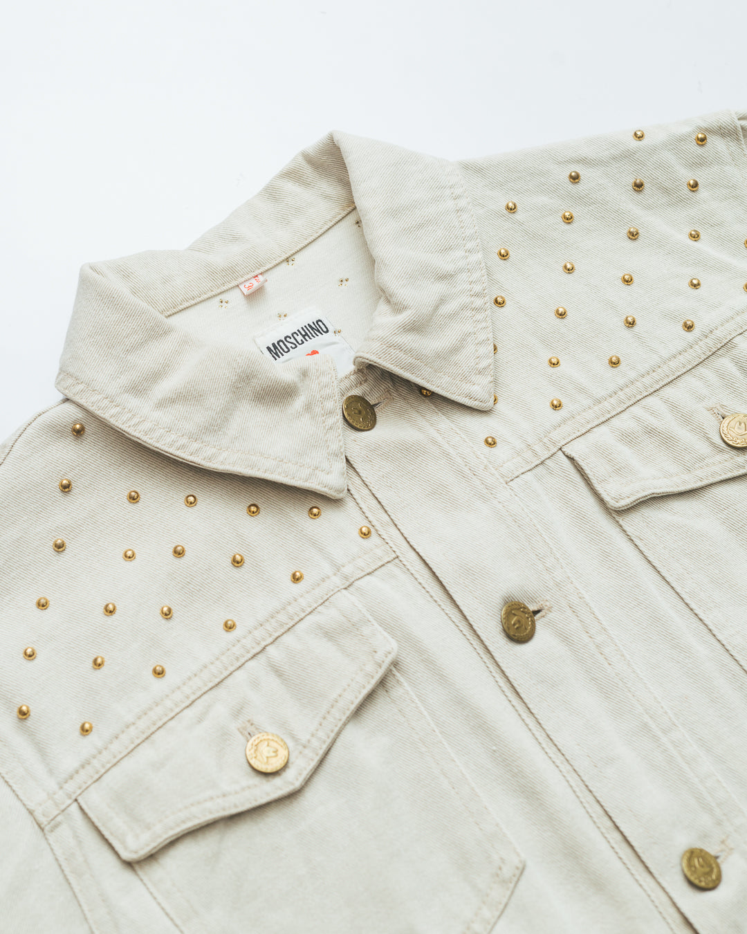 Moschino Studded Denim Jacket