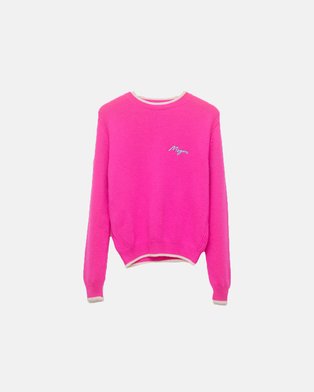 MSGM Fuchsia Knit Pullover