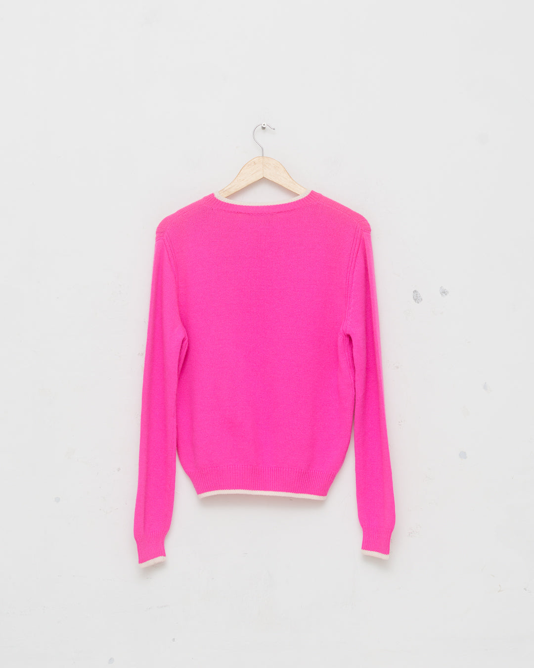 MSGM Fuchsia Knit Pullover