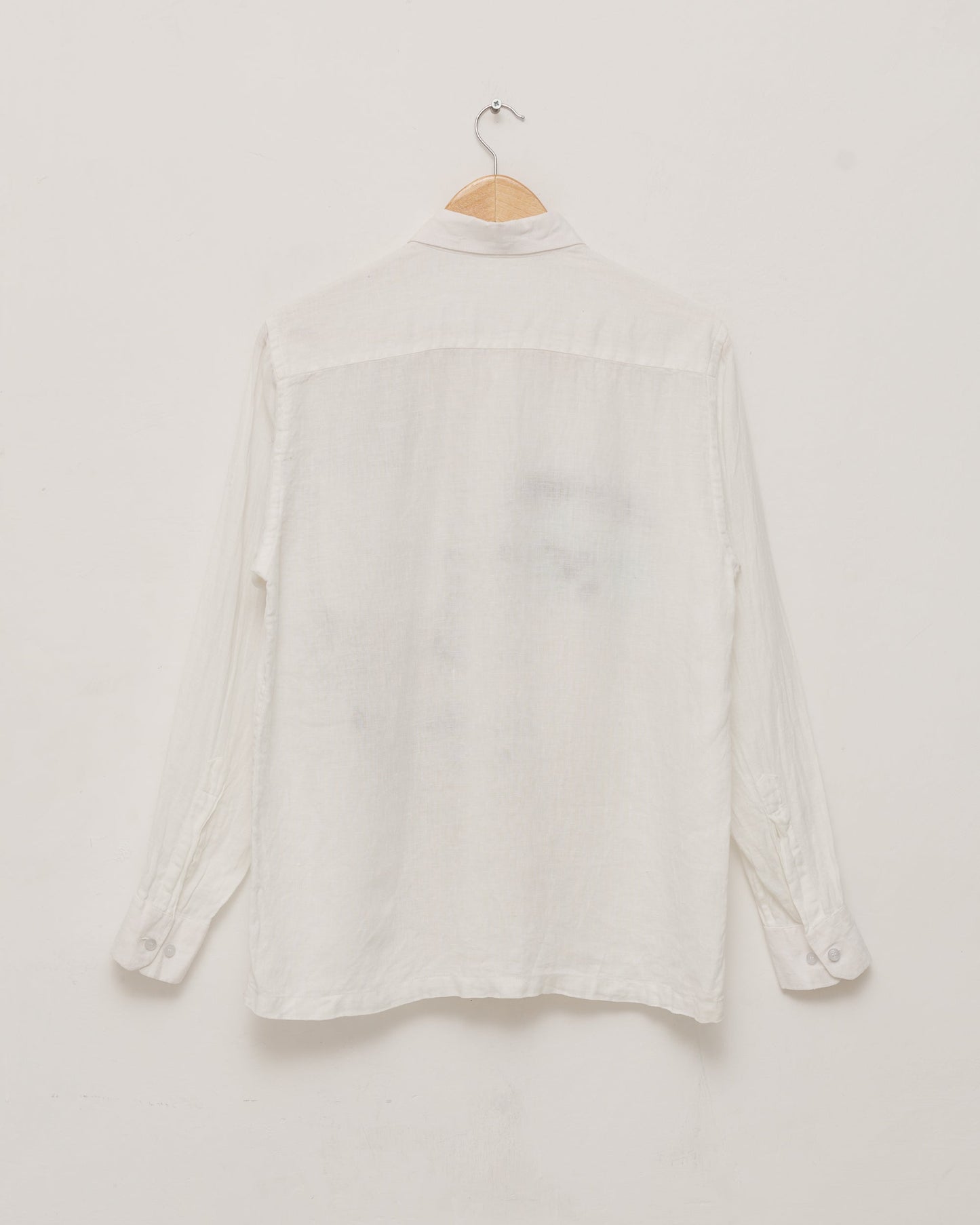 ‘No Feels’ Handpainted Portrait Button Down