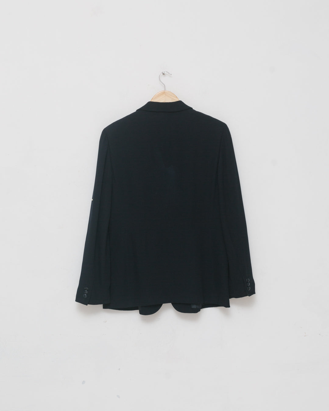 One of One Pearl Detail Silk Blazer