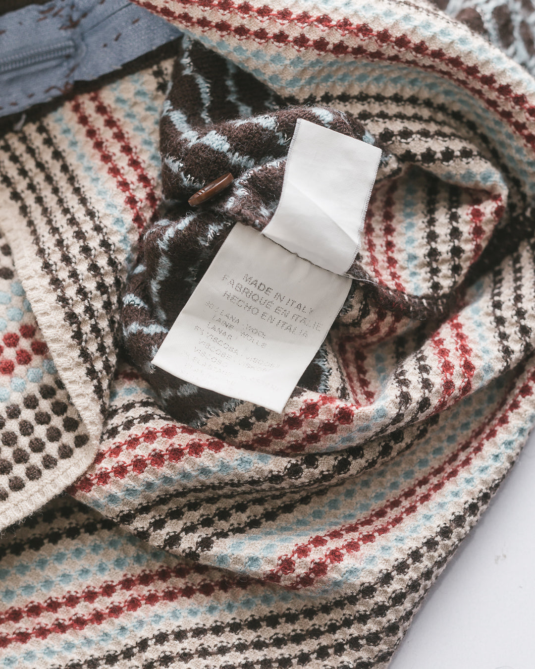 Missoni patterned knit open cardigan