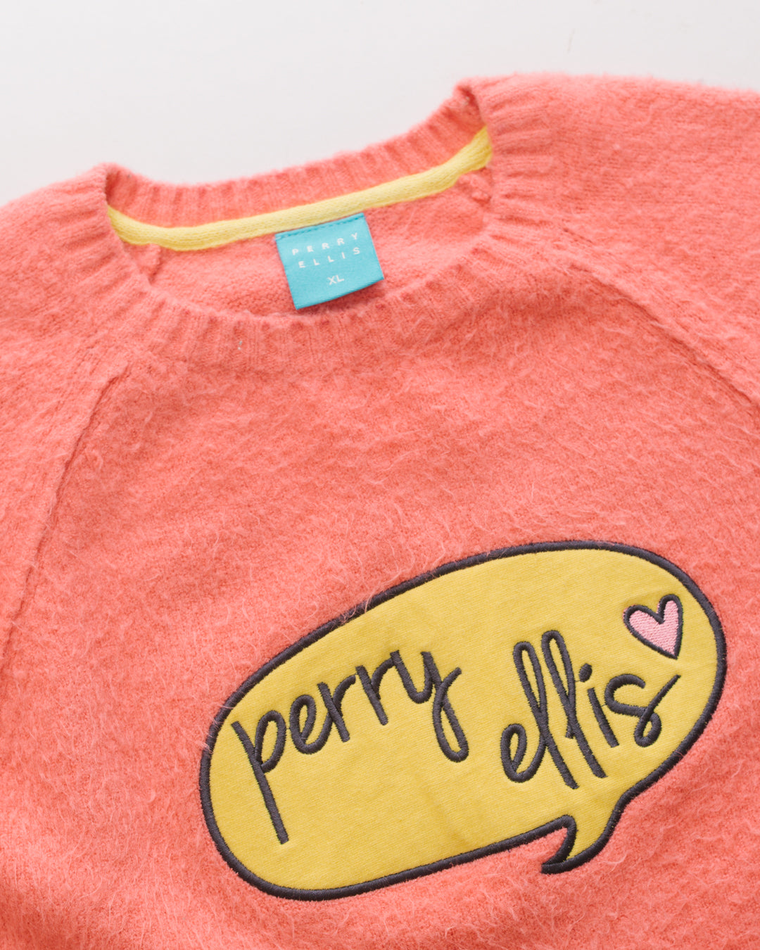 Perry Ellis Graphic Front Knit Pullover