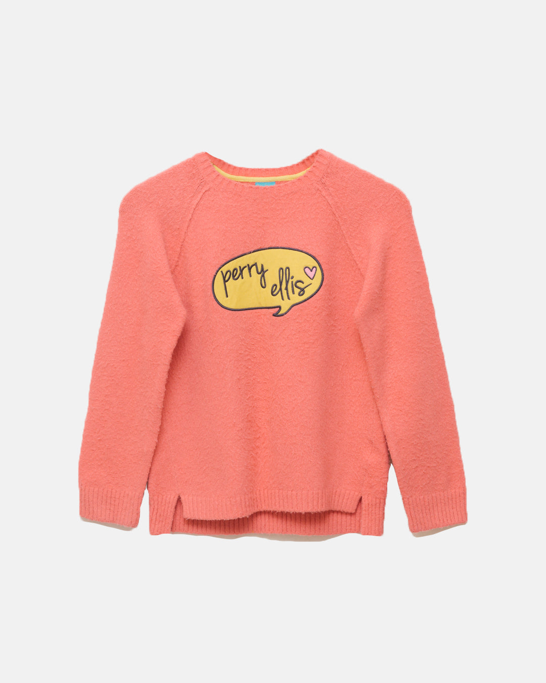 Perry Ellis Graphic Front Knit Pullover