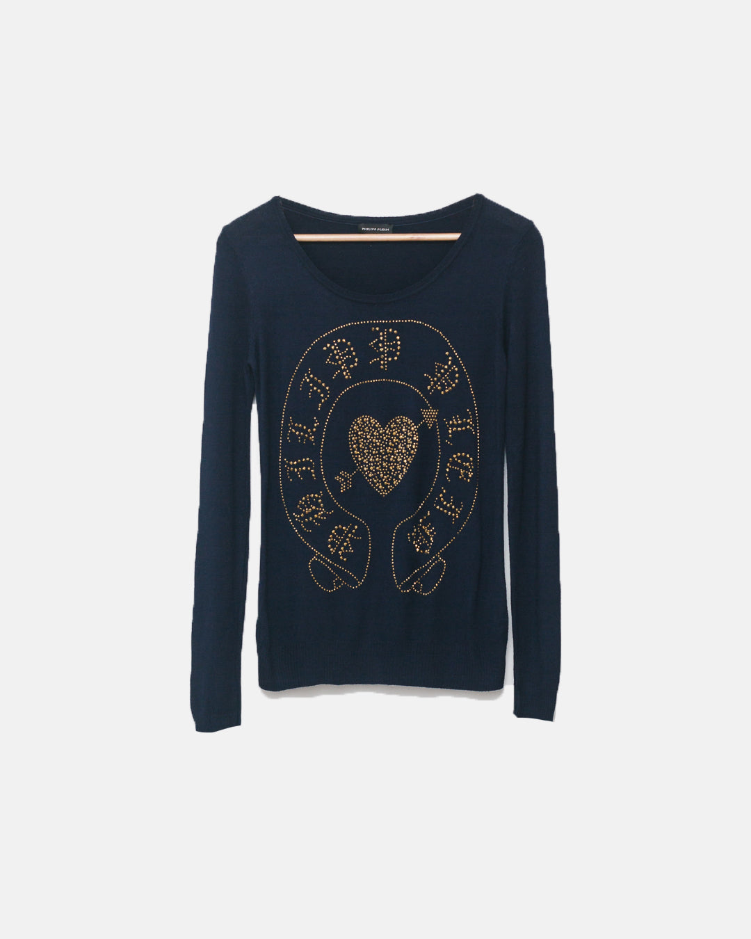 Philipp Plein Embellished Knit Pullover