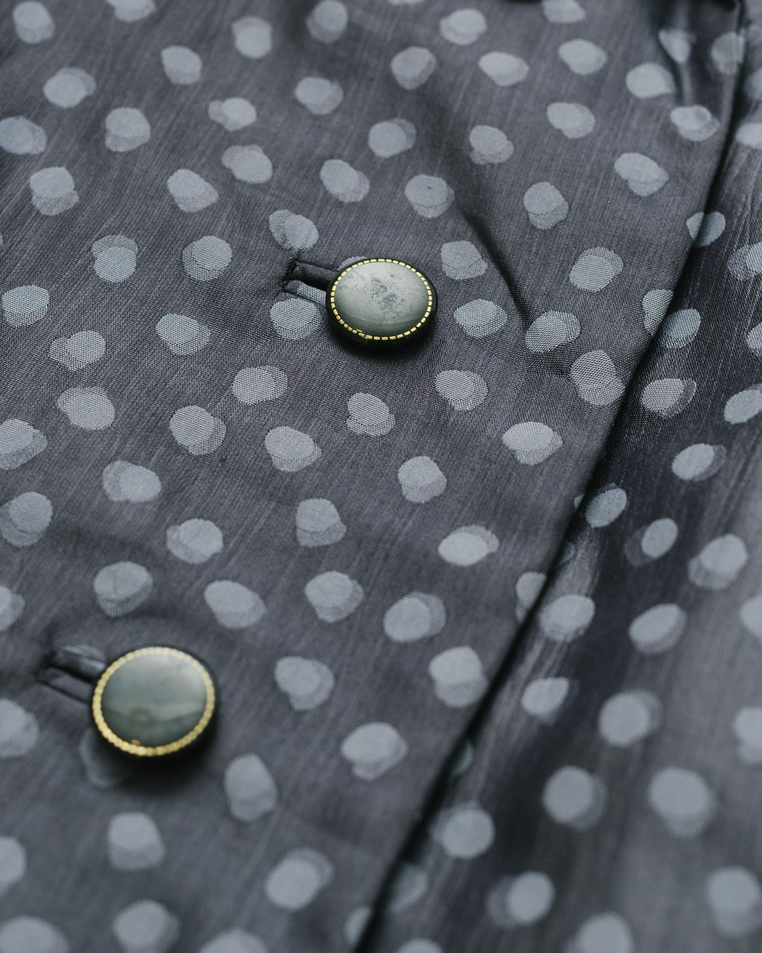 Pierre Cardin Polka Dot Coat