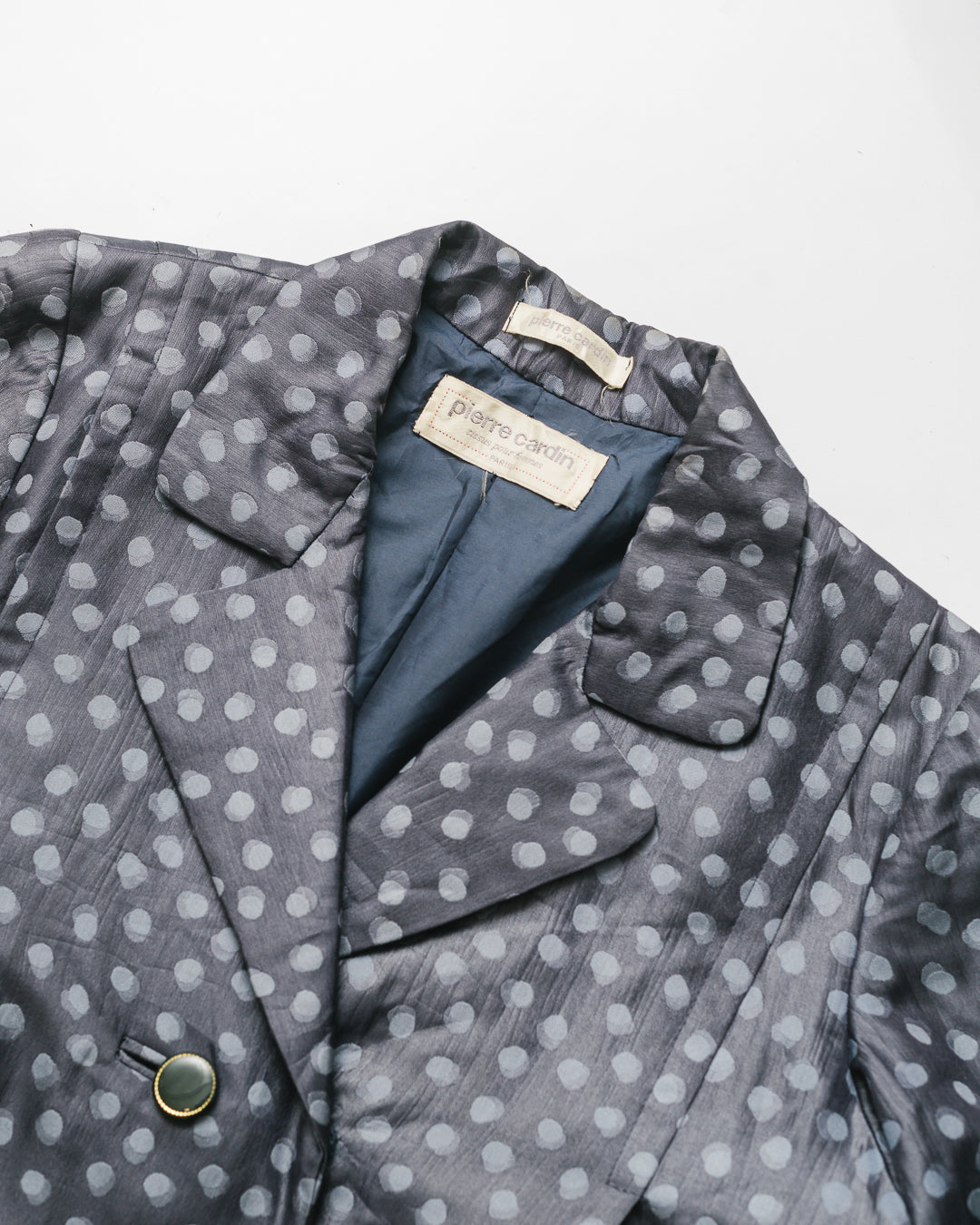Pierre Cardin Polka Dot Coat