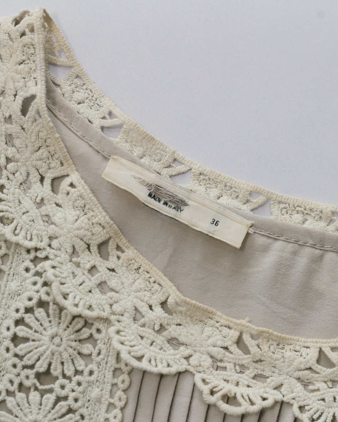 Prada Silk & Lace Dress
