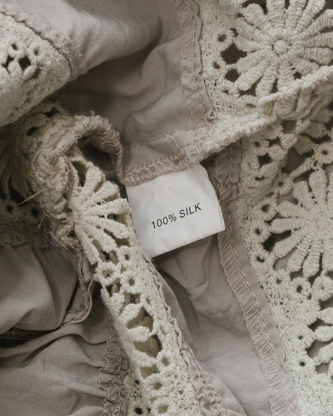 Prada Silk & Lace Dress