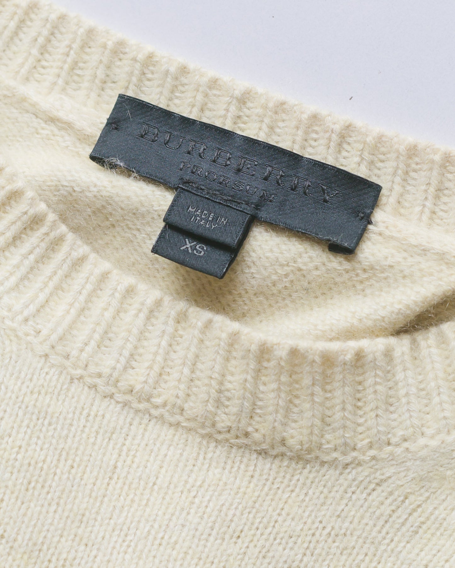 Prorsum resort 2014 look 25 cashmere knit sweater