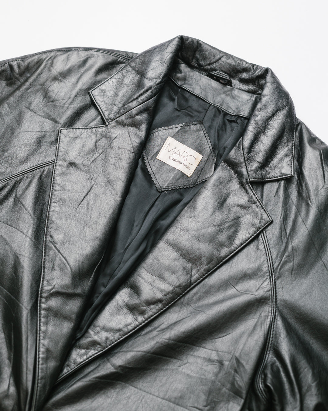 Pure Leather Long Line Jacket