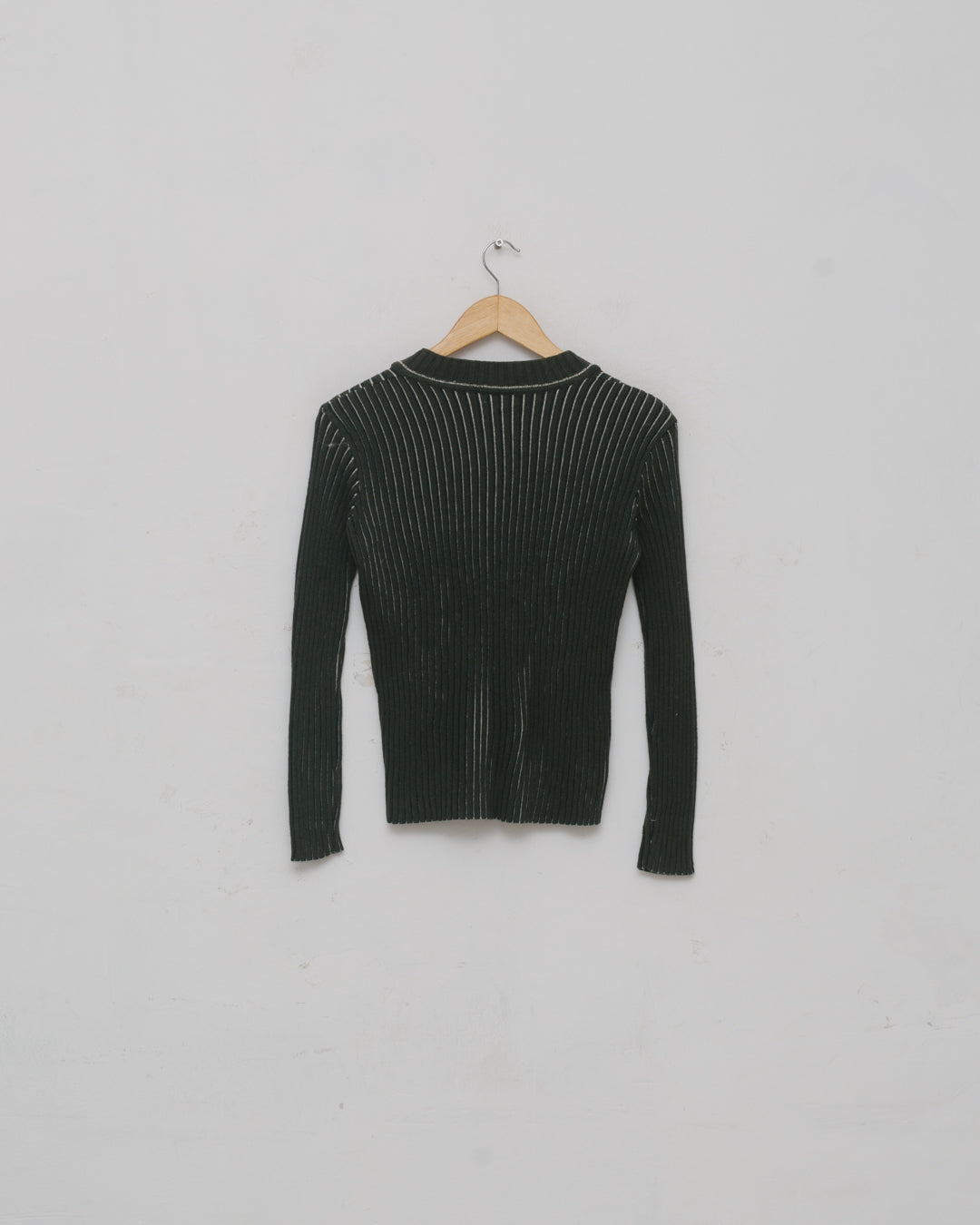 Armani Collezioni Ribbed Knit Pullover