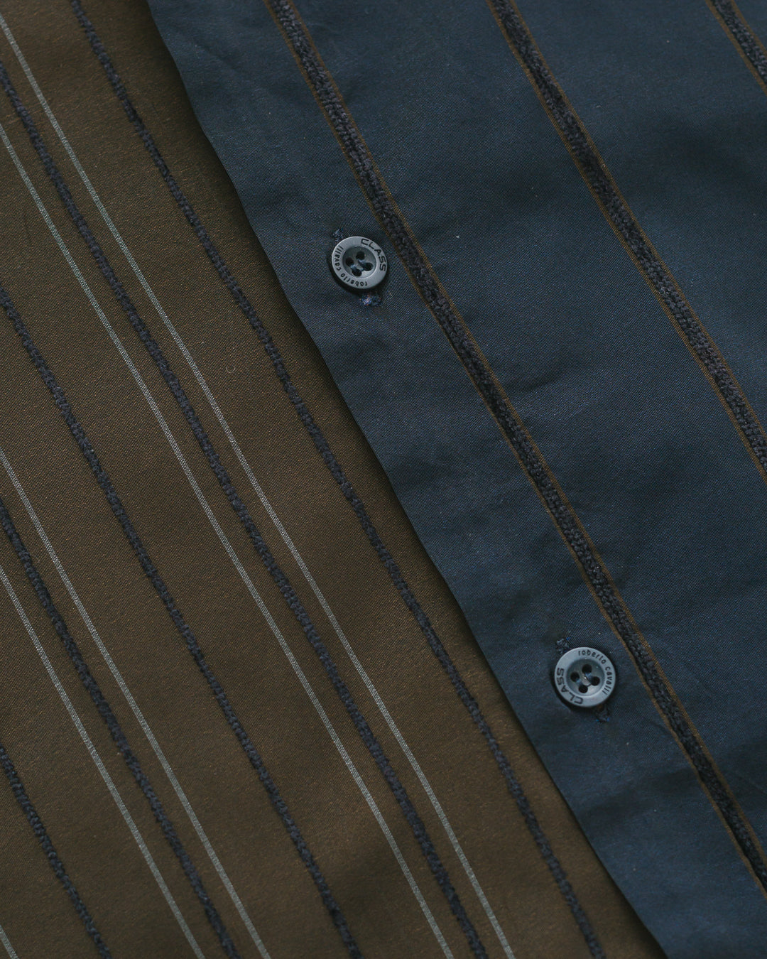 Roberto Cavalli Class Crop Button Down