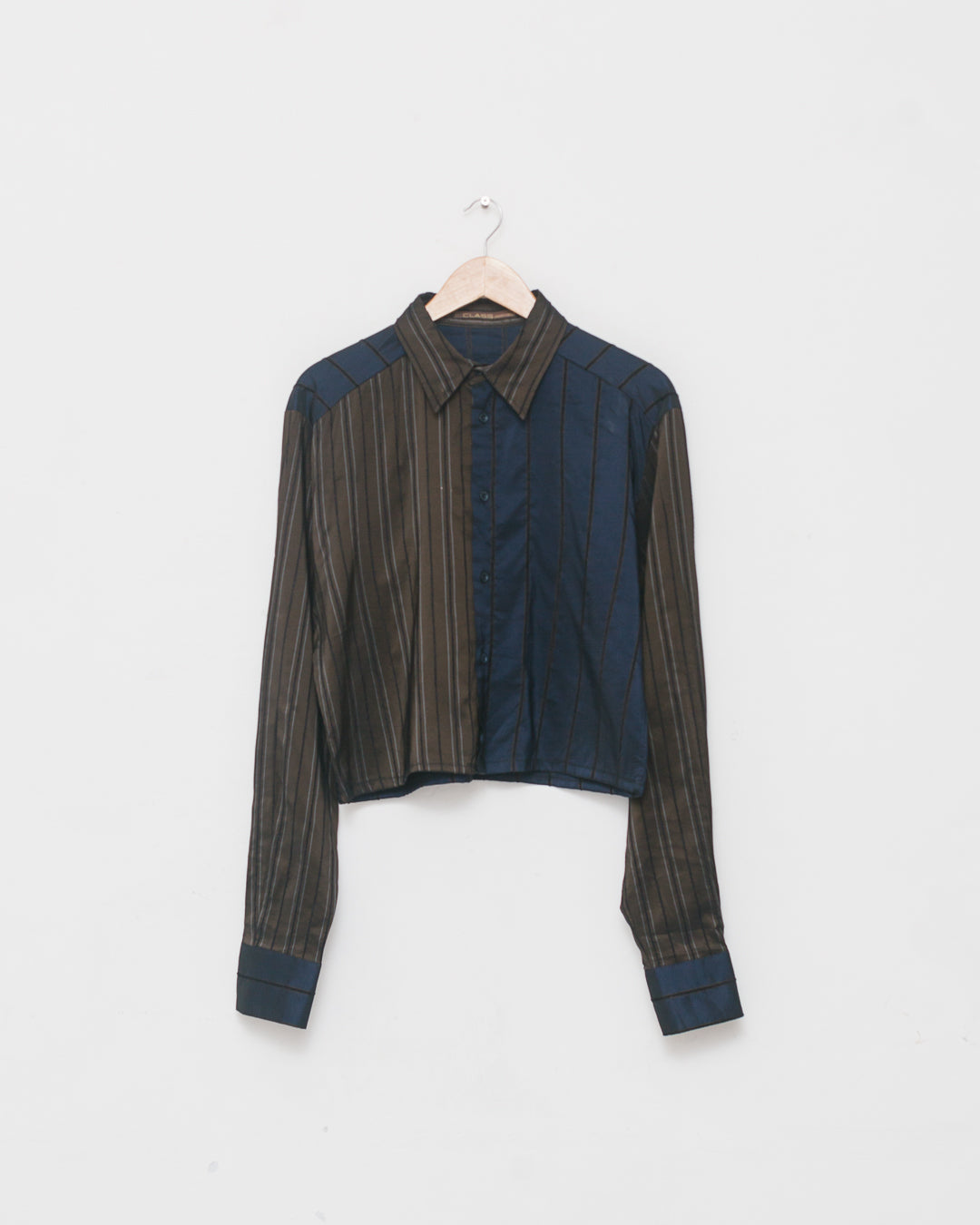 Roberto Cavalli Class Crop Button Down