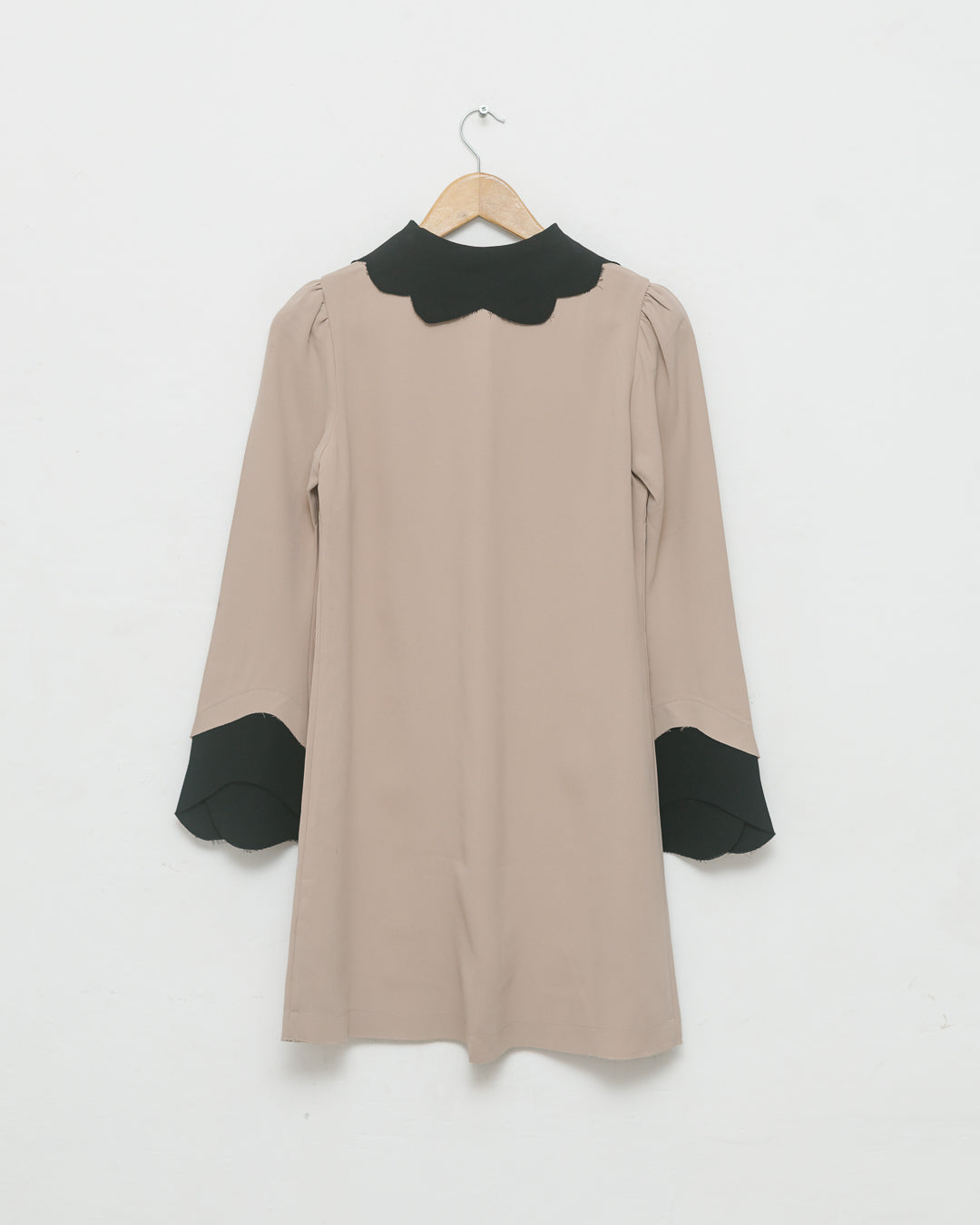Roberto Cavalli Scallop Hem Dress