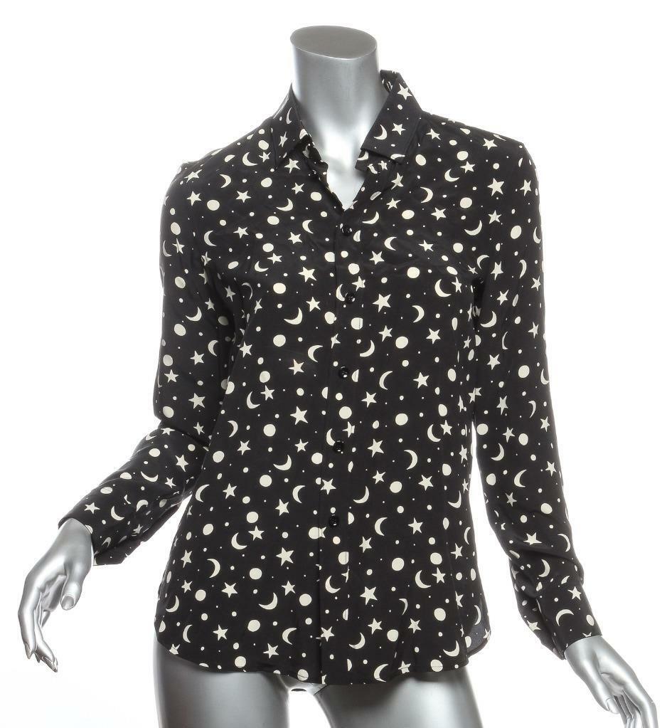 Stars & Moon Silk Shirt