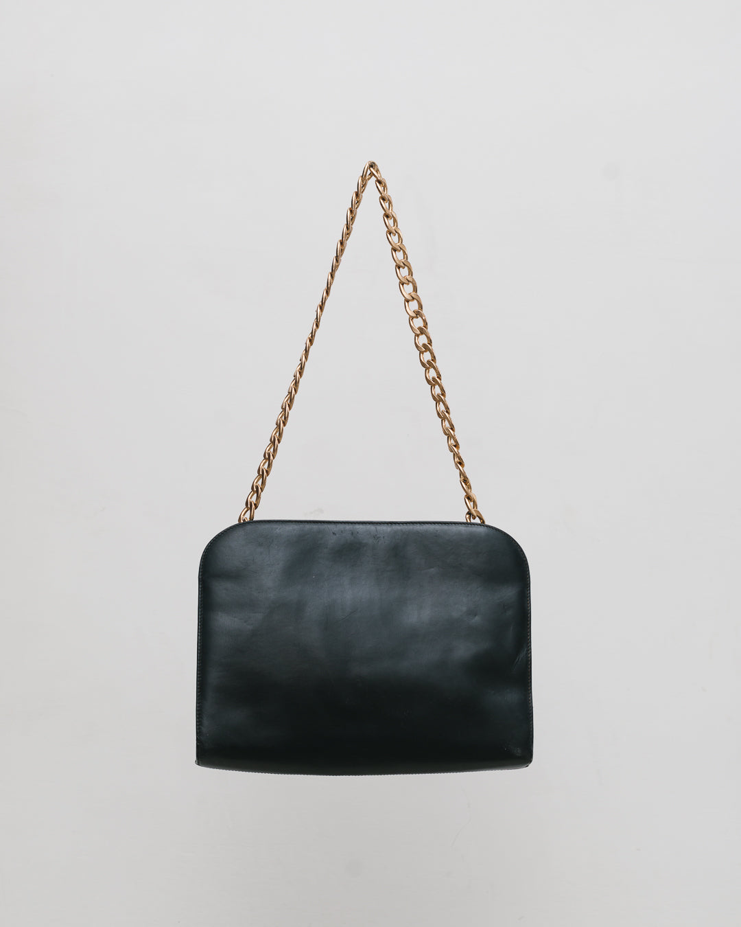 Salvatore Ferragamo Gancini Clutch in Black