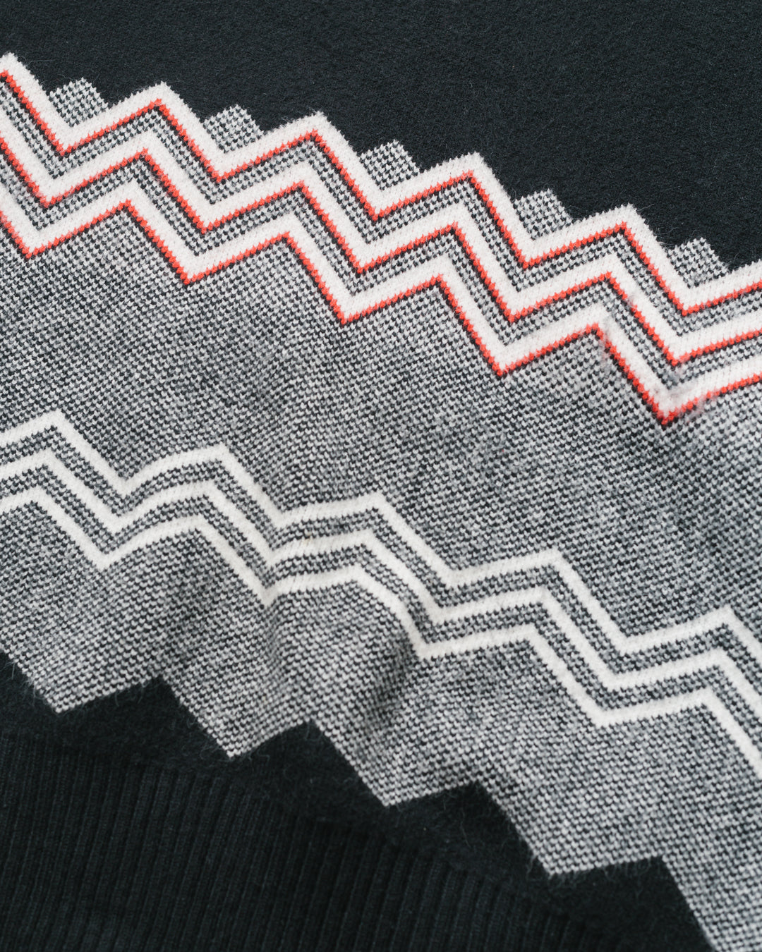 Thom Browne Chevron Knit Pullover