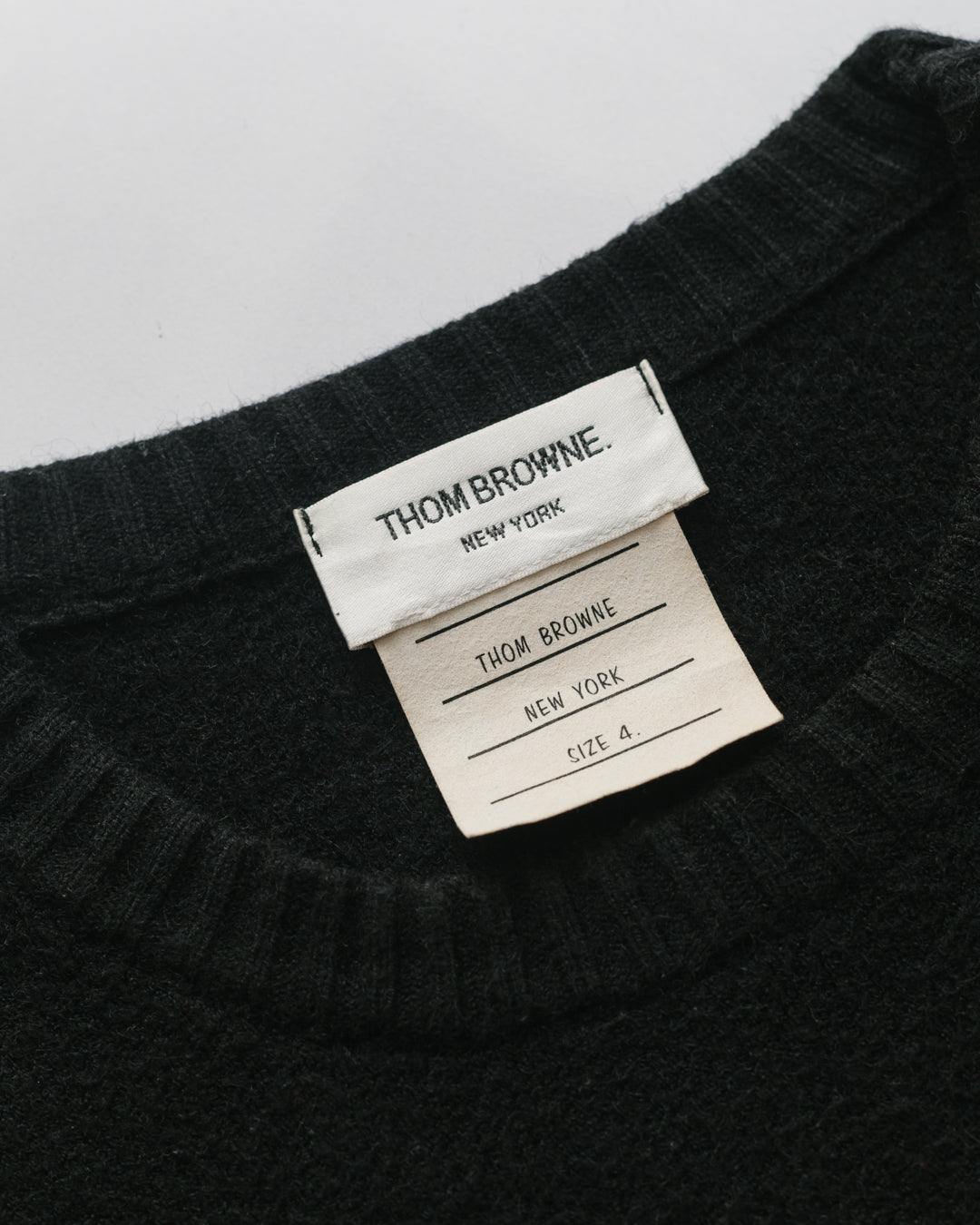 Thom Browne Chevron Knit Pullover