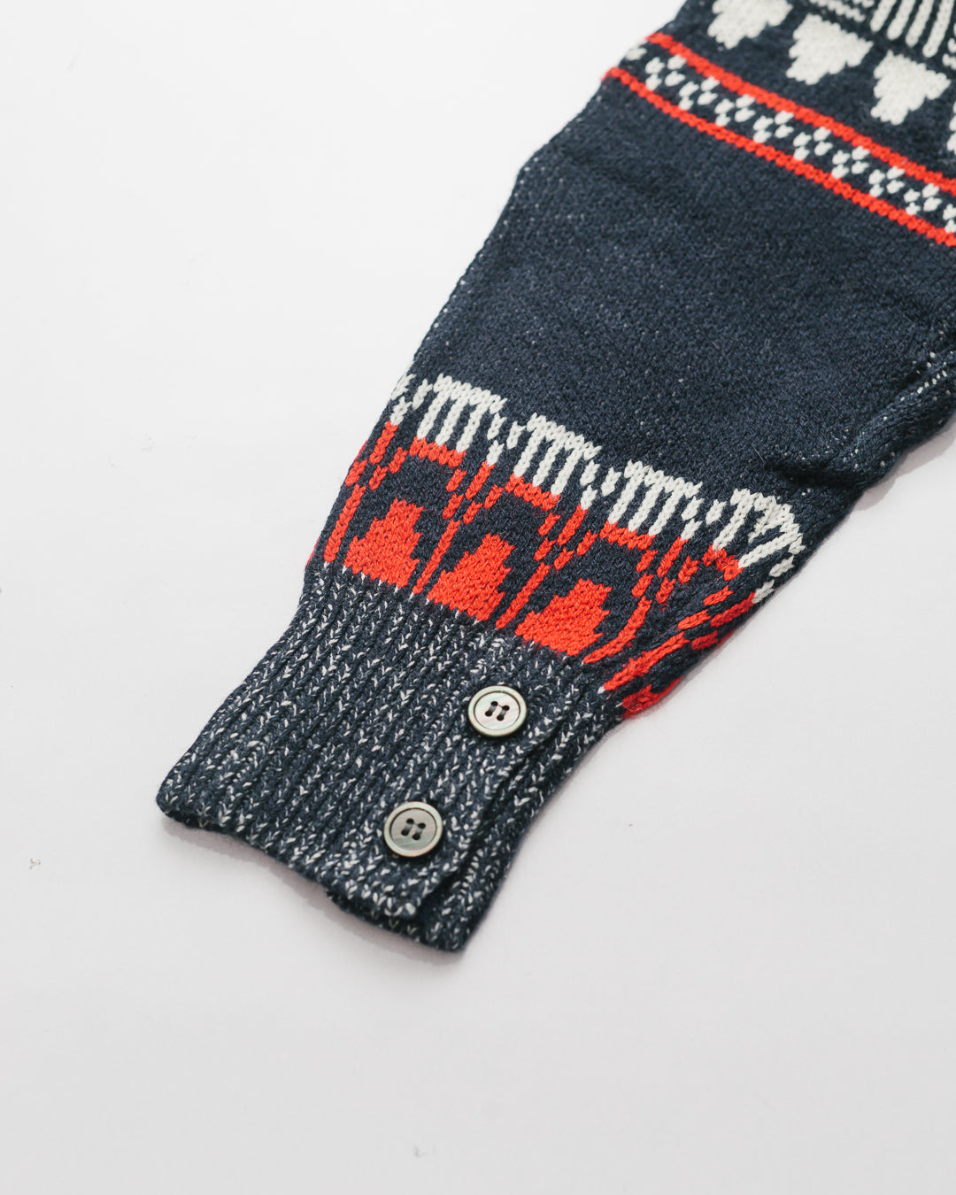 Thom Browne Patterned Knit Cardigan