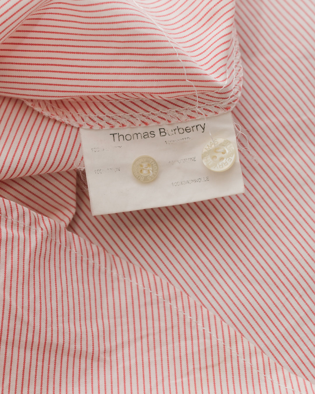 Thomas Burberry Striped Button Down