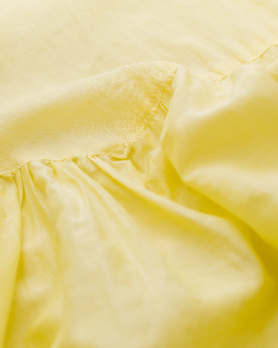 Tory Burch Canary Yellow Sheer Top