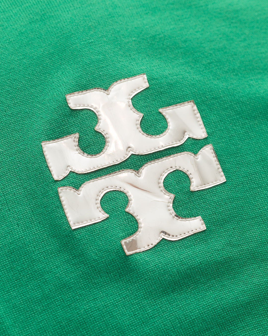 Tory Burch Logo Front Knit Pullover