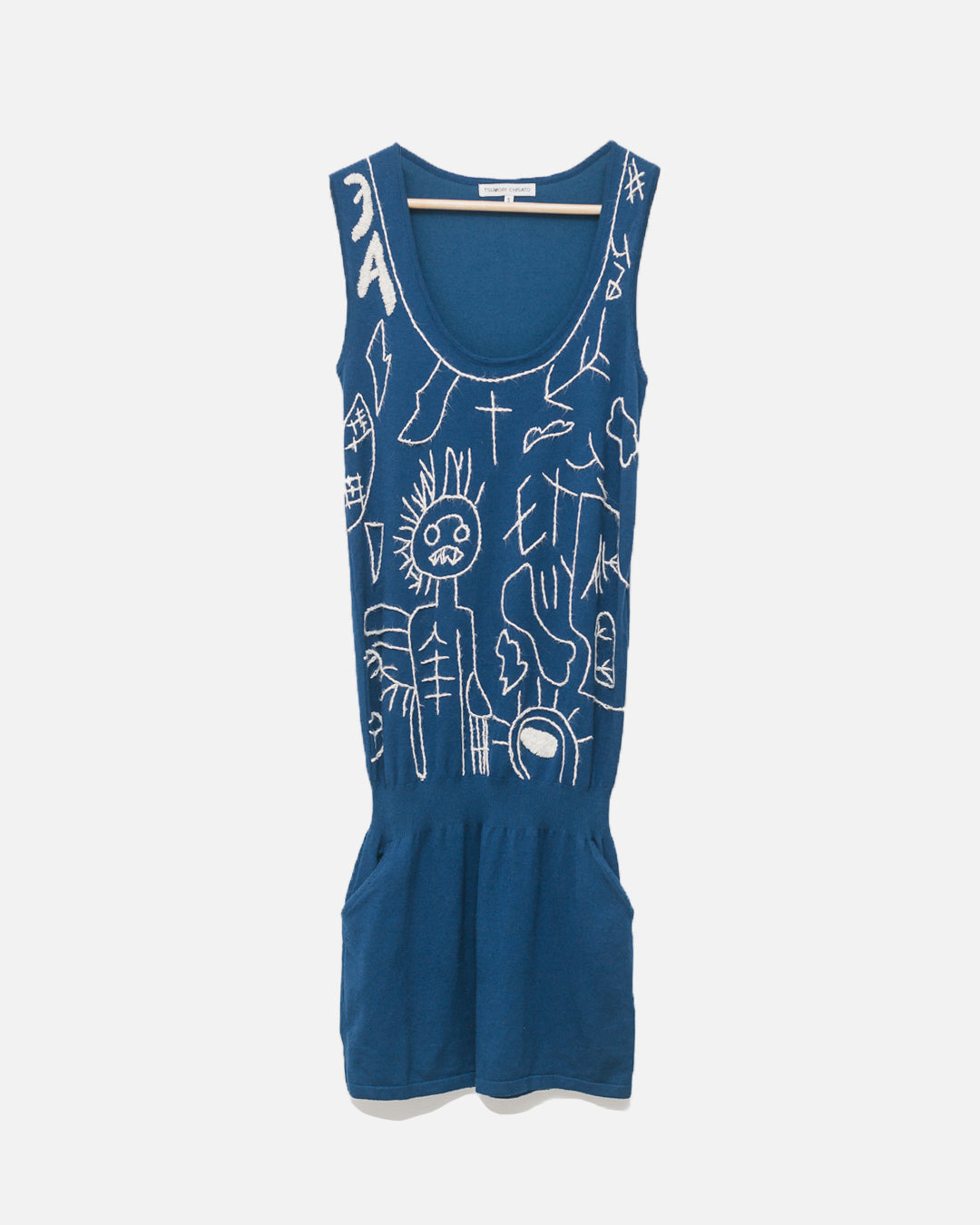Tsumori Chisato Embroidered Knit Dress