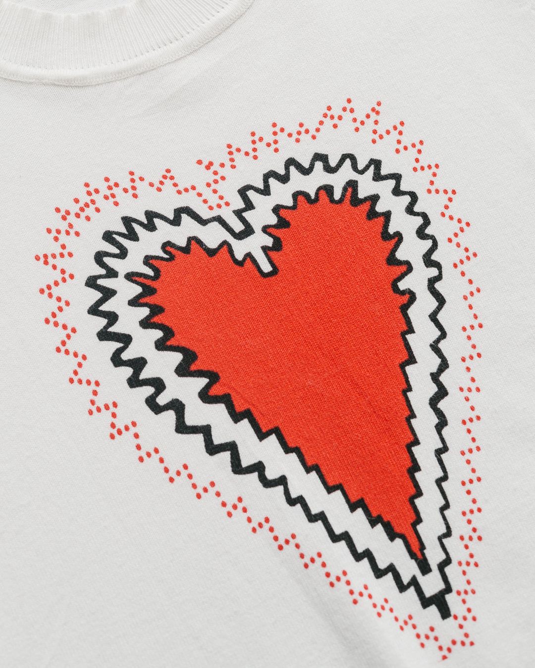 Valentino Heart Knit Top